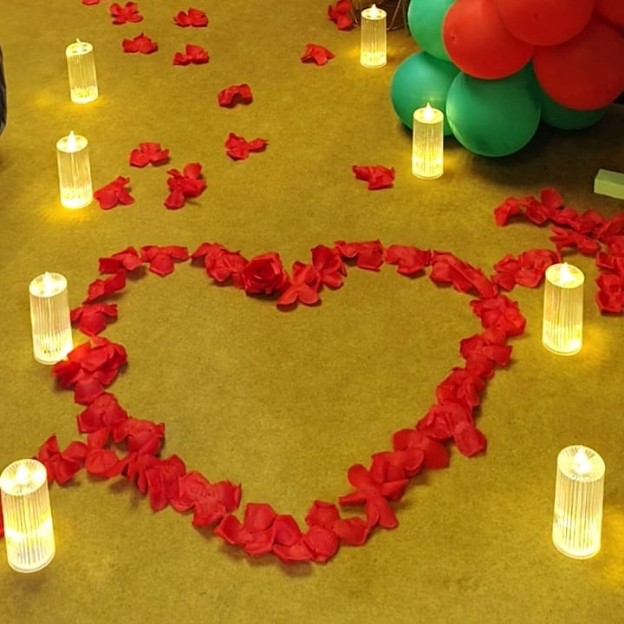 Rose and Candle Path